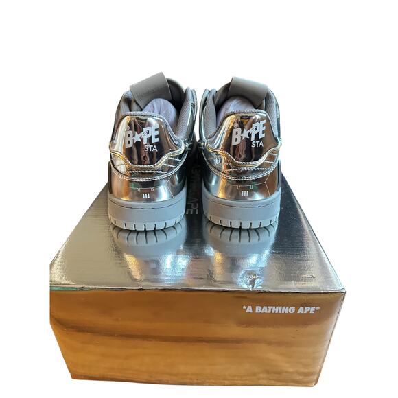 10 Brand New Bape X Hajime Sorayama Silver Sk8 Sta main image 7